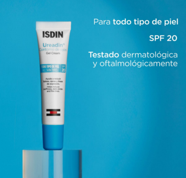 Ureadin Gel Crema Contorno de Ojos, 15 ml. - Isdin