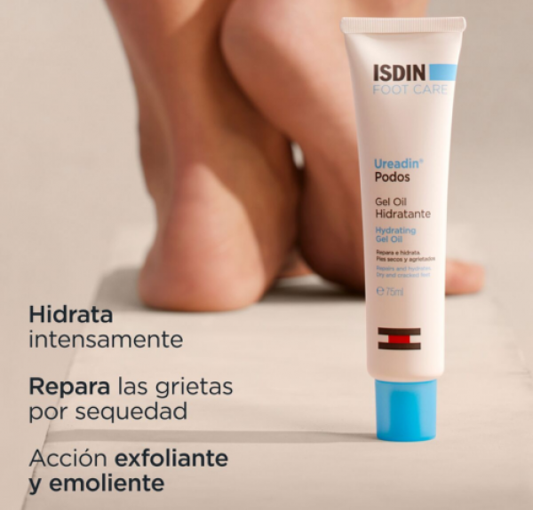 Ureadin Podos Gel Oil, 75 ml. - Isdin
