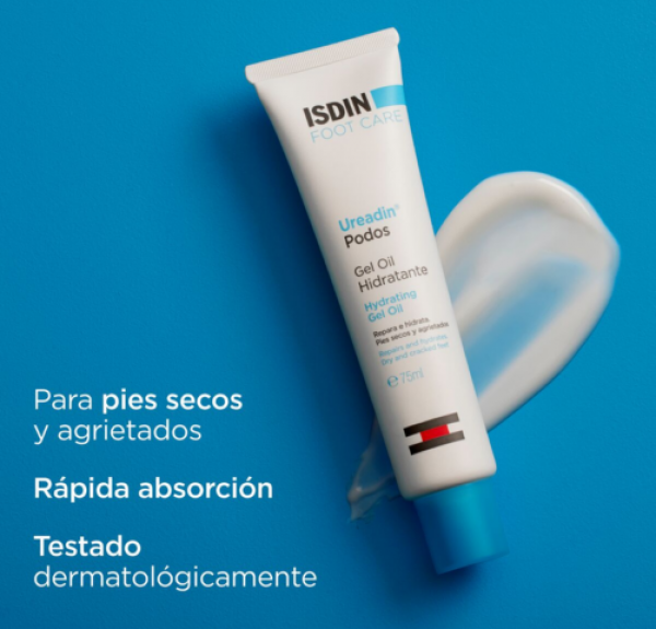 Ureadin Podos Gel Oil, 75 ml. - Isdin