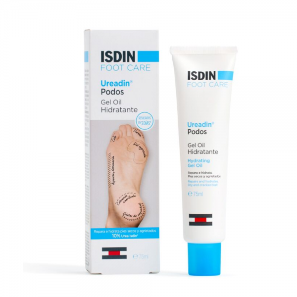 Ureadin Podos Gel Oil, 75 ml. - Isdin