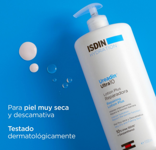 Ureadin Ultra10 Lotion Plus Reparadora, 1000 ml. - Isdin