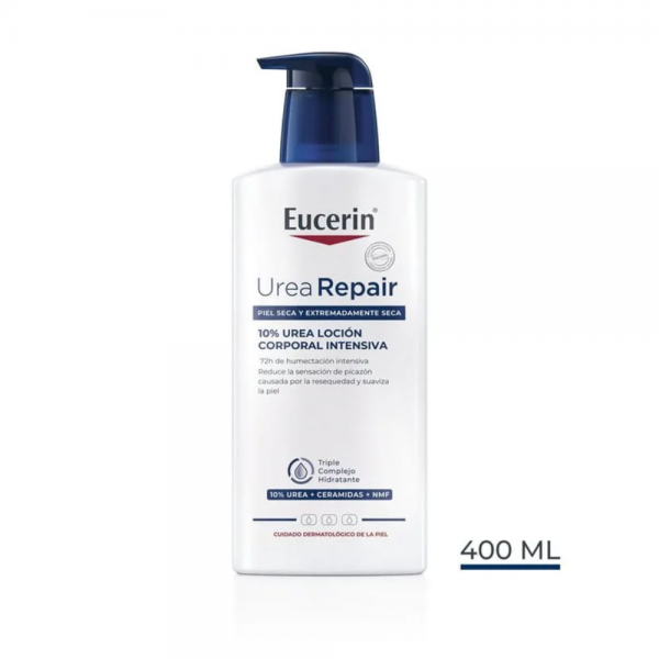 UreaRepair Loción Hidratante Intensiva 10% Urea, 400 ml. - Eucerin