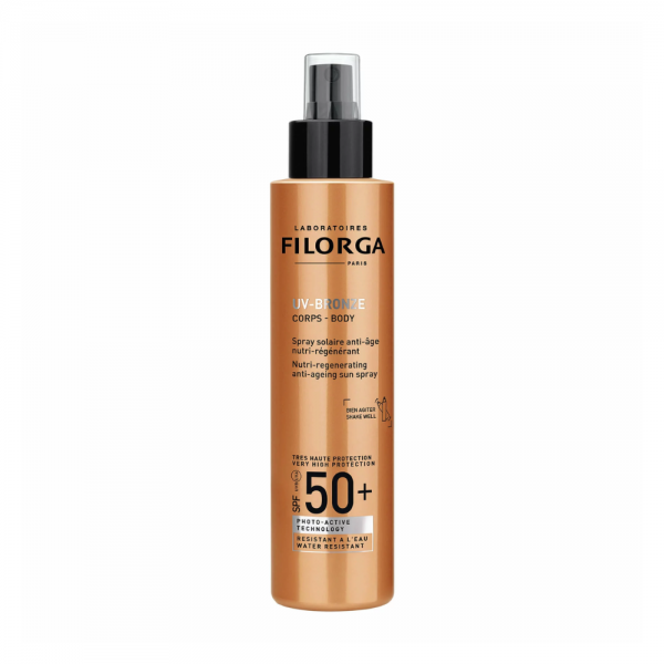 UV-Bronze Body SPF 50+  Spray Solar Antiedad Nutri-Regenerante, 150 ml. - Filorga