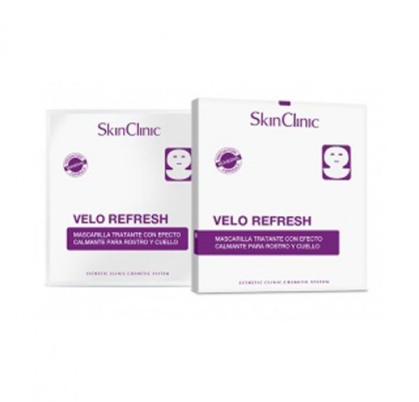 Velo Refresh Mascarilla Calmante con Efecto Hidratatnte.- Skinclinic