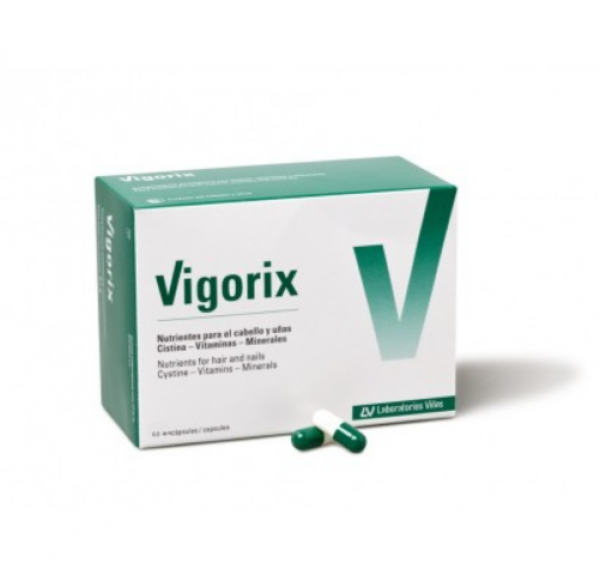 Vigorix Cuidado Cabello y Uñas, 60 Caps. - Laboratorios Viñas