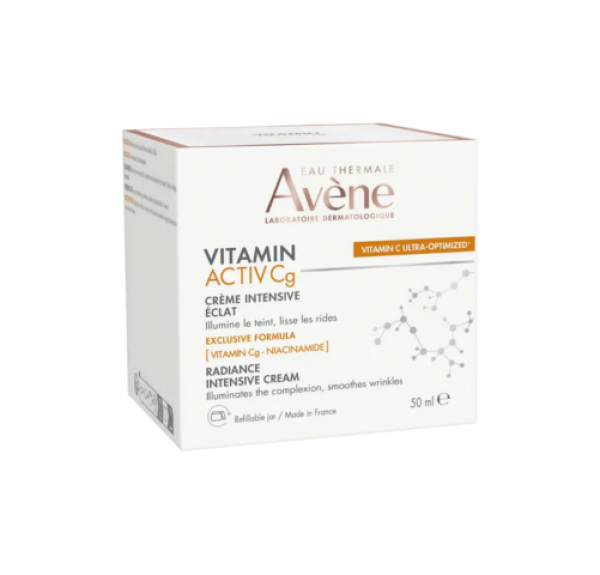 Vitamin Activ Cg Crema Intensiva Iluminadora, 50 ml. - Avene 