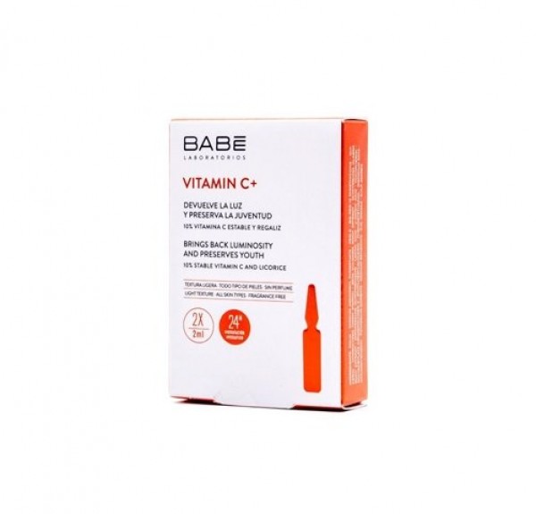 Vitamina C+, Ampollas 2 x 2 ml. - BABE