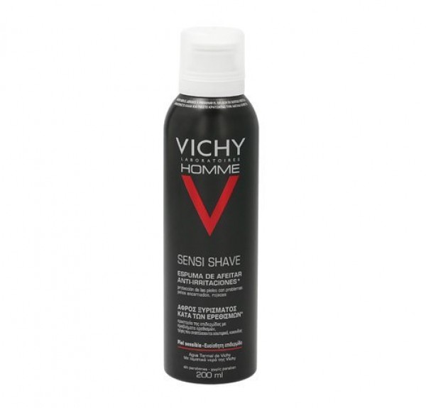Vichy Homme Espuma de Afeitar, 200 ml. - Vichy