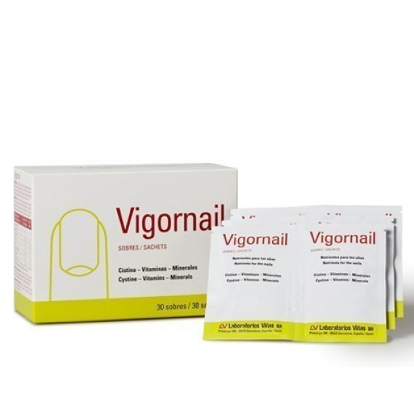Vigornail Vigor y Crecimiento Uñas,  30 Sobres. - Laboratorios Viñas