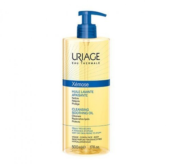 Xémose Aceite Limpiador Para Ducha Y Baño, 500 ml. - Uriage