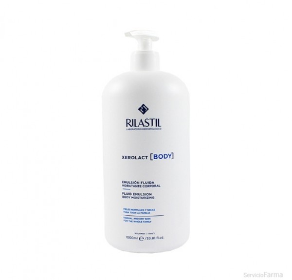 Xerolact Body Emulsión Fluida, 1000 ml. - Rilastil