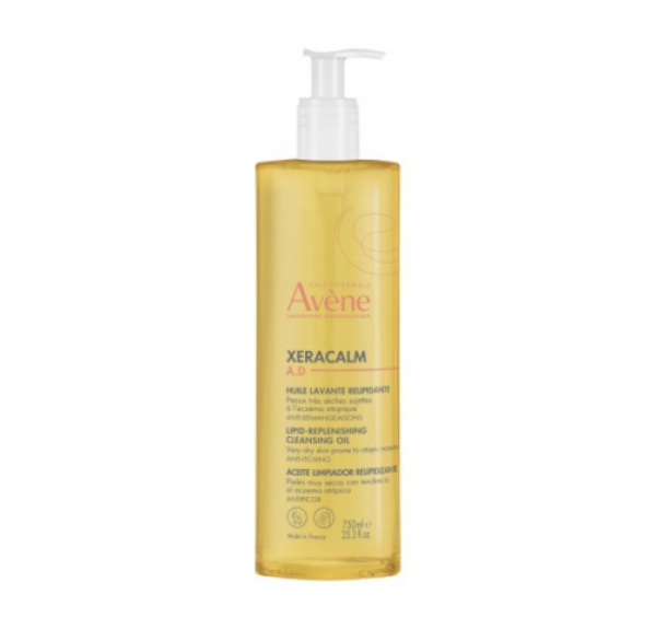 Xeracalm A.D Aceite Limpiador Relipidizante, 750 ml. - Avene