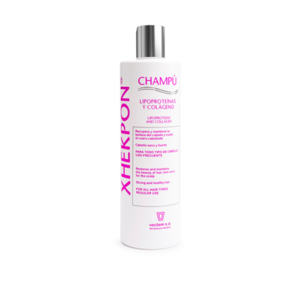 Xhekpon Champú Lipoproteinas y Colageno, 400 ml. - Vectem