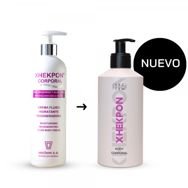 Xhekpon Crema Hidratante regeneradora, 400 ml. - Vectem