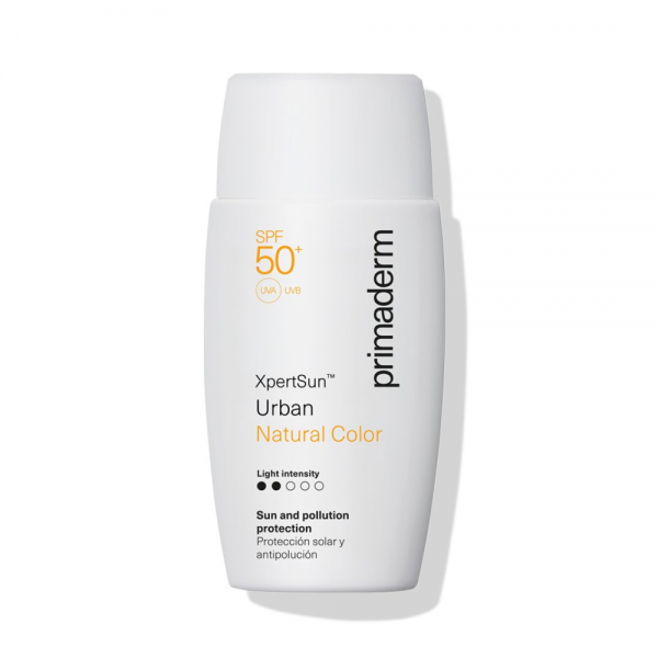 XpertSun Urban Natural SPF 50+ Color Light Intensity,  50 ml. - Primaderm