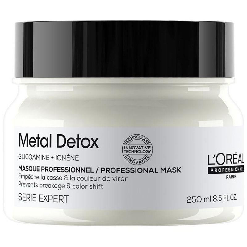 Metal Detox Mascarilla para Cabello Dañado 250 ml - L'oral Professionnel Paris