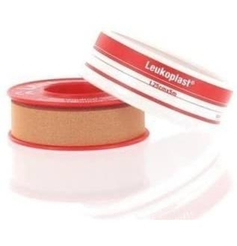 Esparadrapo - Leukoplast (1 Unidad 5 M X 1,25 Cm Color Blanco)