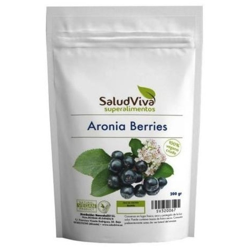 Aronia Berries 200gr. Bio Sg Vegan - Salud Viva
