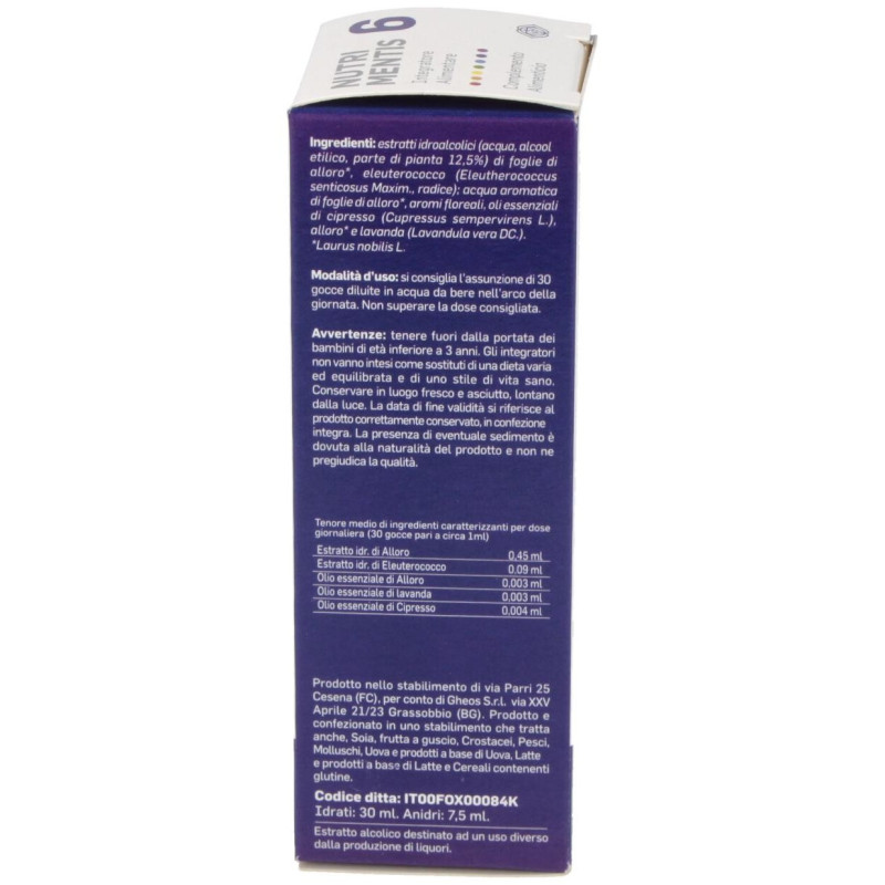 Nutrimentis 6 30Ml.