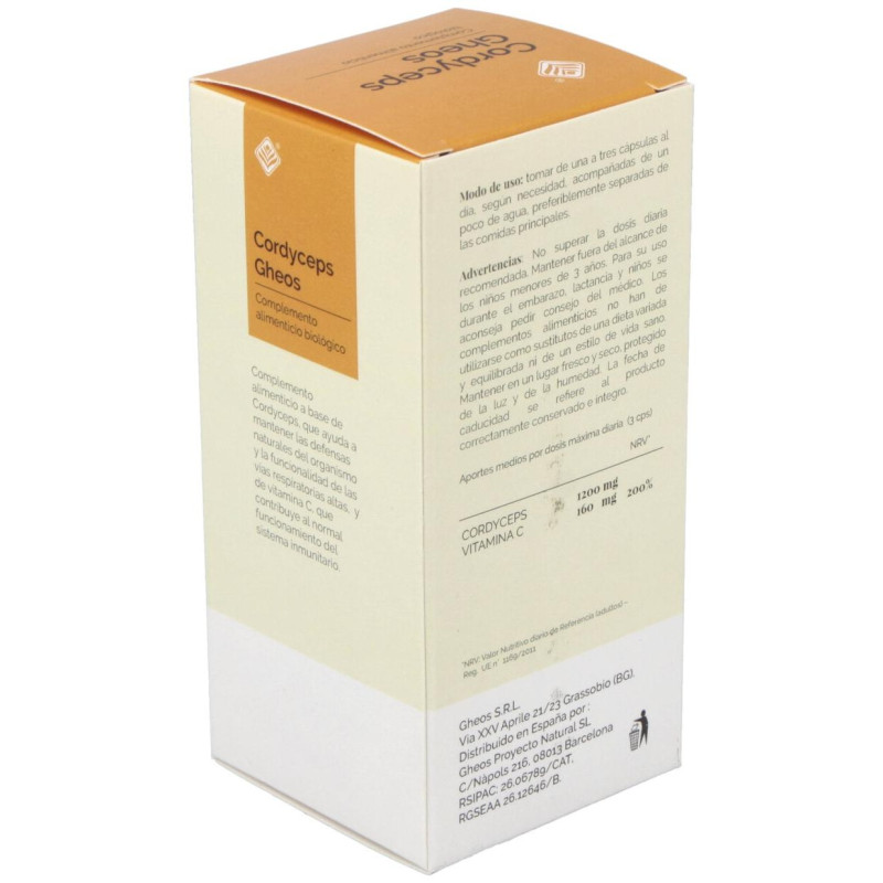 Cordyceps Gheos 90Cap.