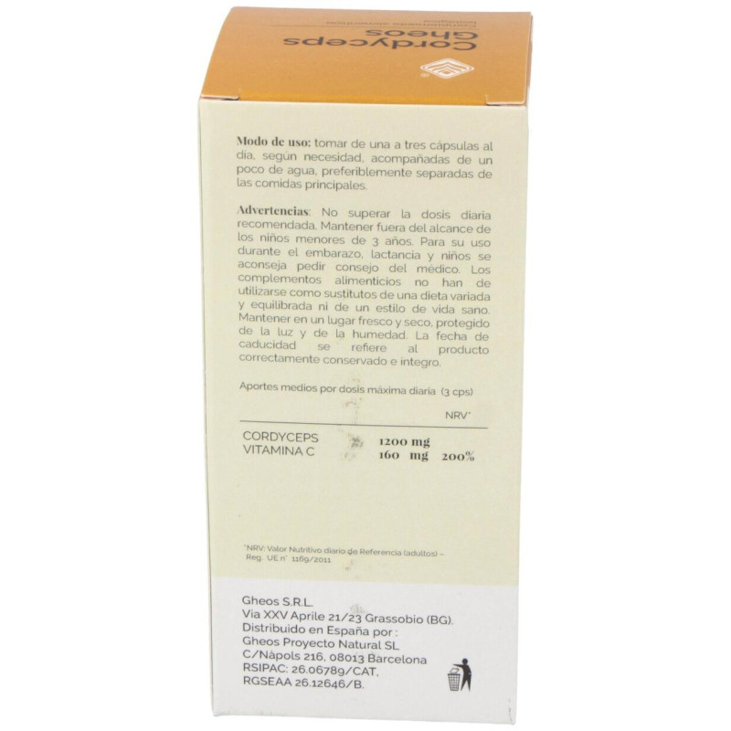 Cordyceps Gheos 90Cap.