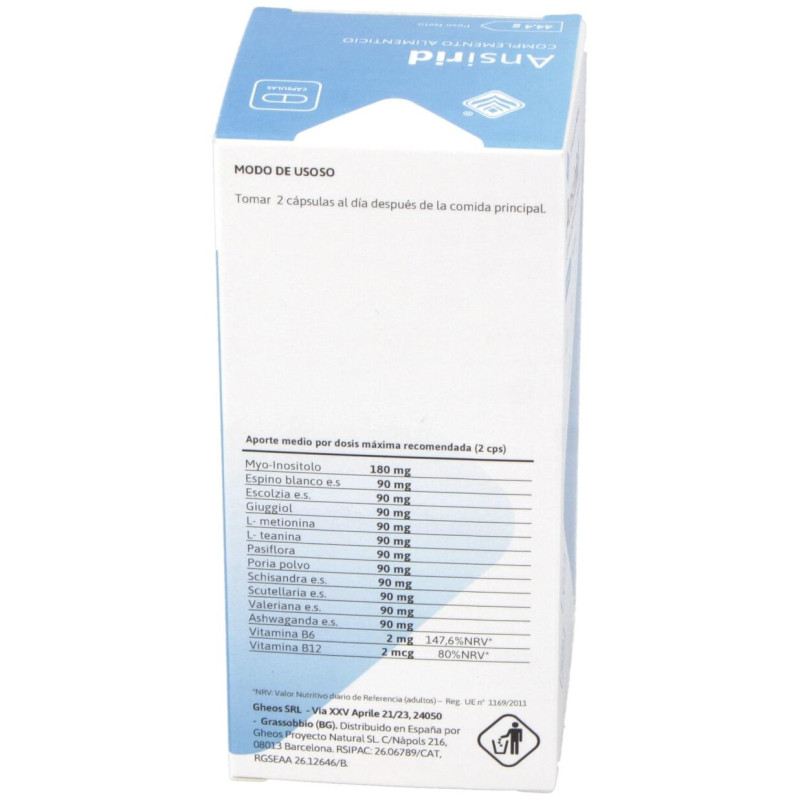 Ansirid 60cap - Gheos