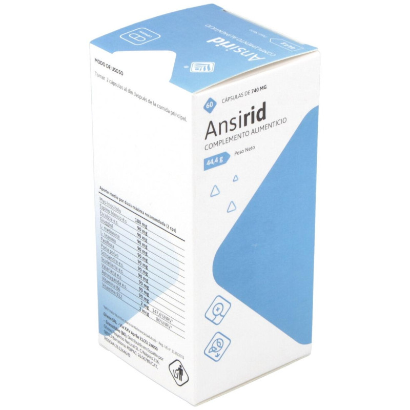 Ansirid 60cap - Gheos