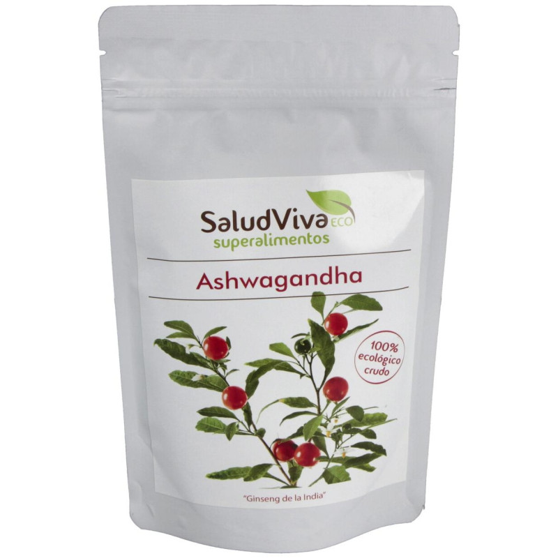 Ashwagandha en Polvo 125gr. Bio Sg S/a Vegan - Salud Viva