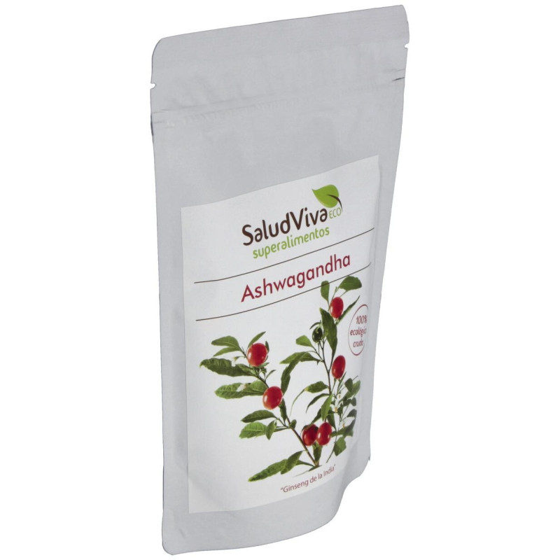 Ashwagandha en Polvo 125gr. Bio Sg S/a Vegan - Salud Viva