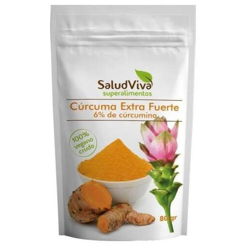 Curcuma en Polvo 80gr - Salud Viva