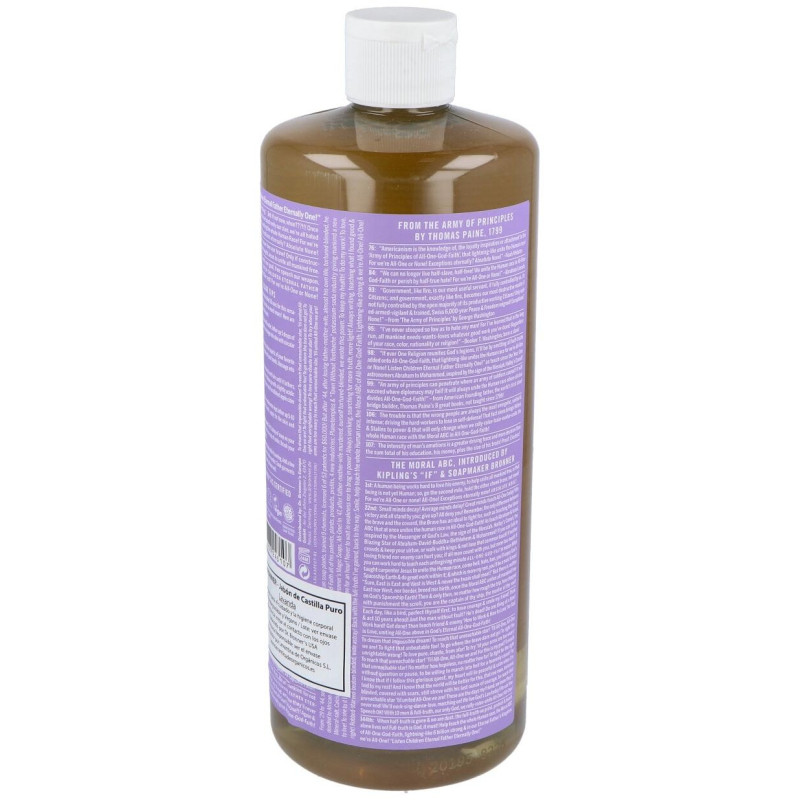 Dr. Bronner's Jabón Líquido Lavanda Bio 945ml - Dr. Bronners