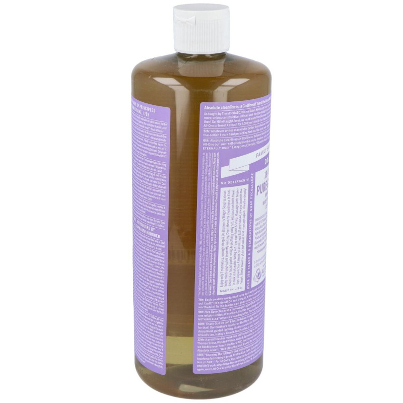Dr. Bronner's Jabón Líquido Lavanda Bio 945ml - Dr. Bronners