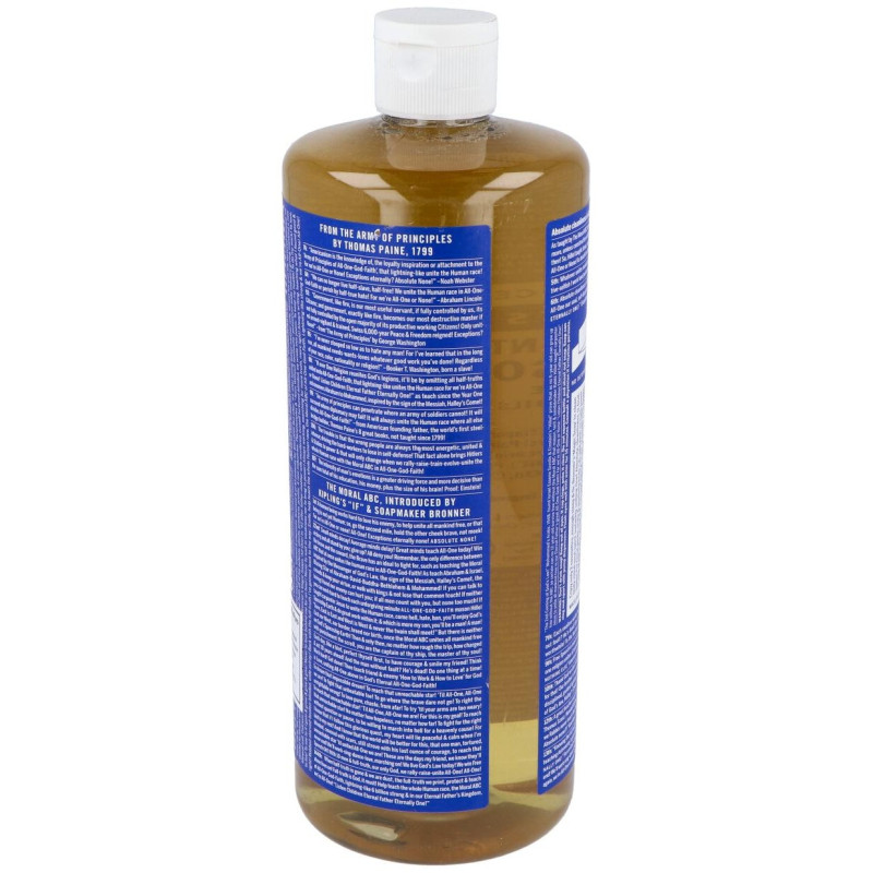Dr. Bronner's Jabón Líquido Menta 945ml - Dr. Bronners