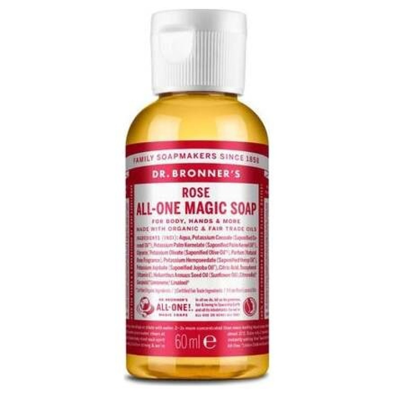 Dr. Bronner'S Jabón Rosa 60Ml