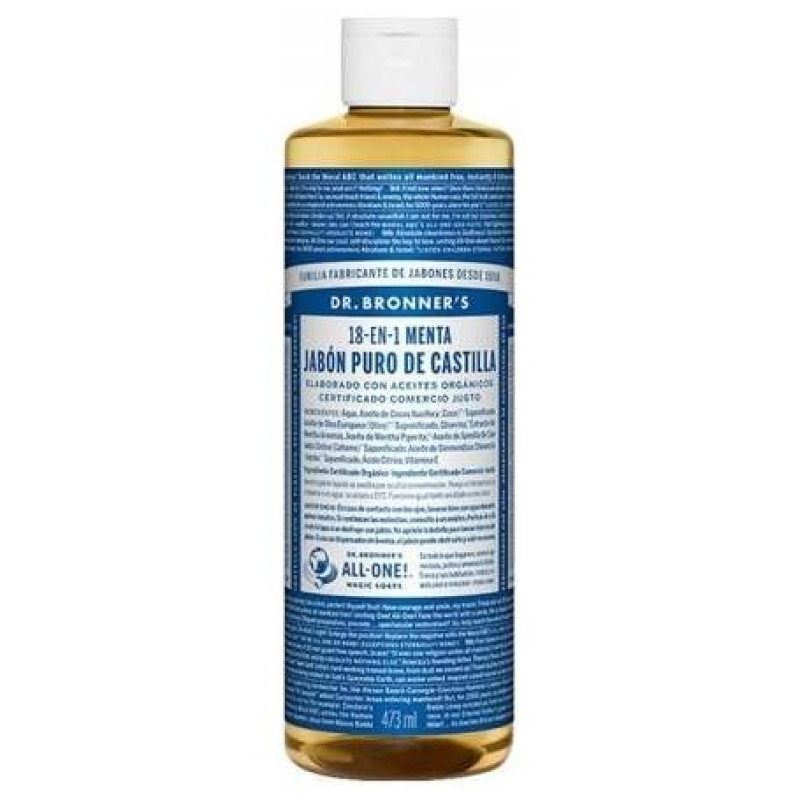 Dr. Bronner'S Jabón Menta 335Ml