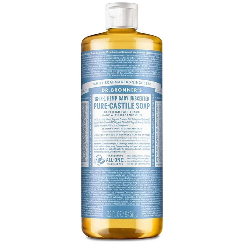 Jabon De Azucar Bebe Neutral 355Ml.