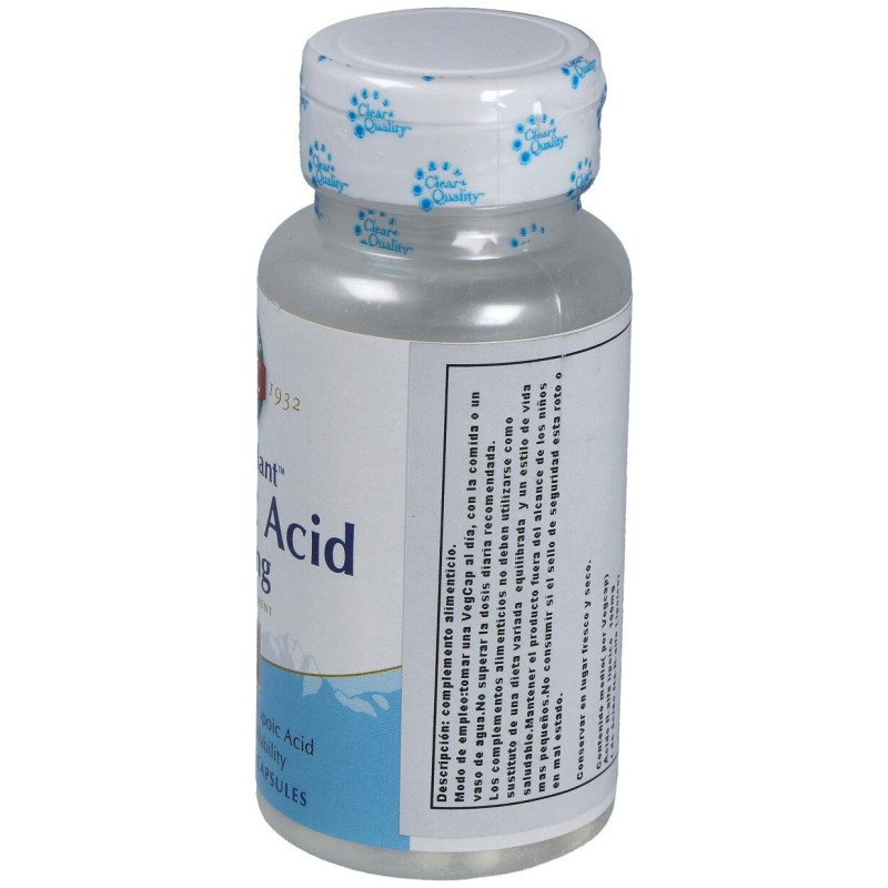 Kal R Lipoic Acid Activoxidant 100mg 60caps - Solaray