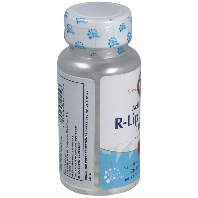 Kal R Lipoic Acid Activoxidant 100mg 60caps - Solaray