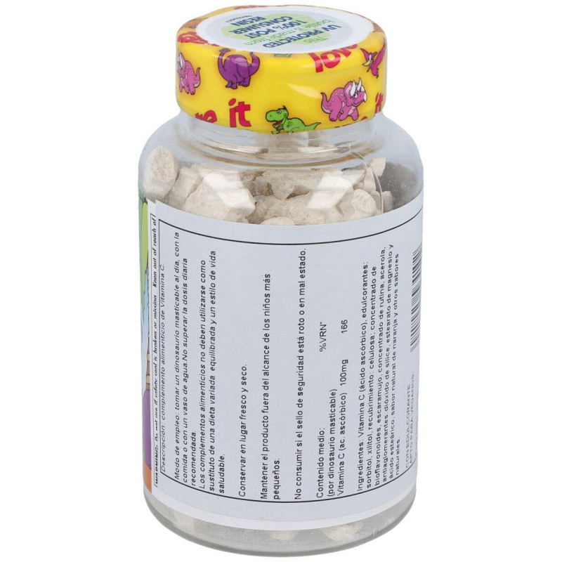 Vitamina C Rex 100 Dinosaurios Masticables Kal - Solaray