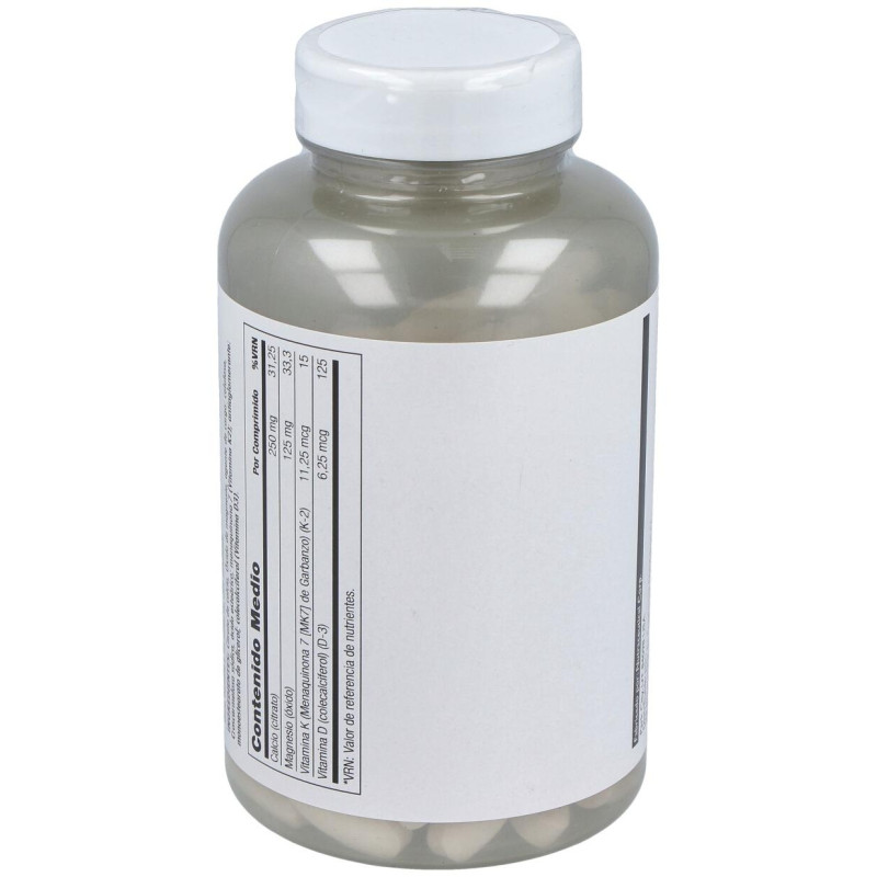 Ultra Cal Citrate + K2 120compr - Solaray