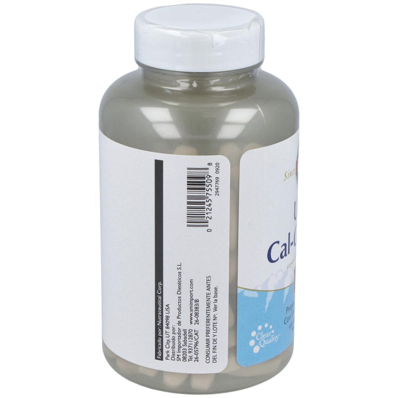 Ultra Cal Citrate + K2 120compr - Solaray
