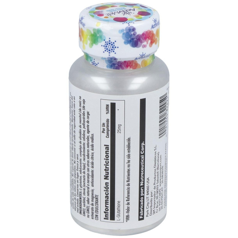 L-Glutation 25Mg. 90Comp.Sublinguales