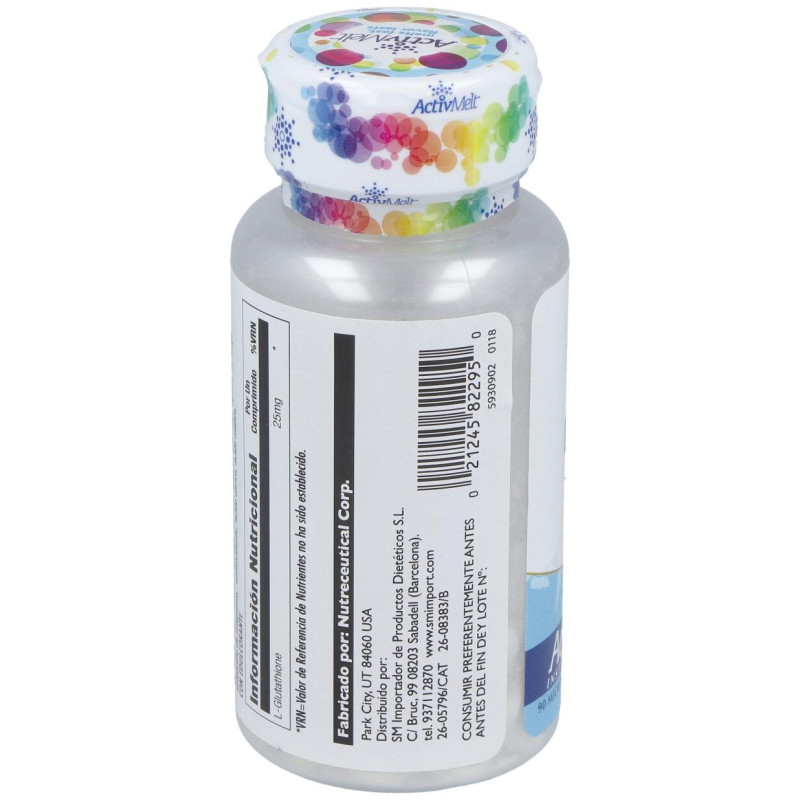L-Glutation 25Mg. 90Comp.Sublinguales