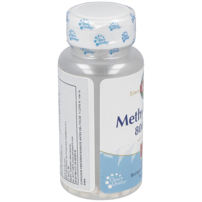 Metil Folate 800mcg. 90comp - Solaray