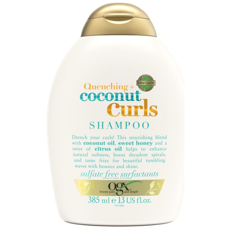 Quenching Coconut Curls Shampoo 385ml - Ogx