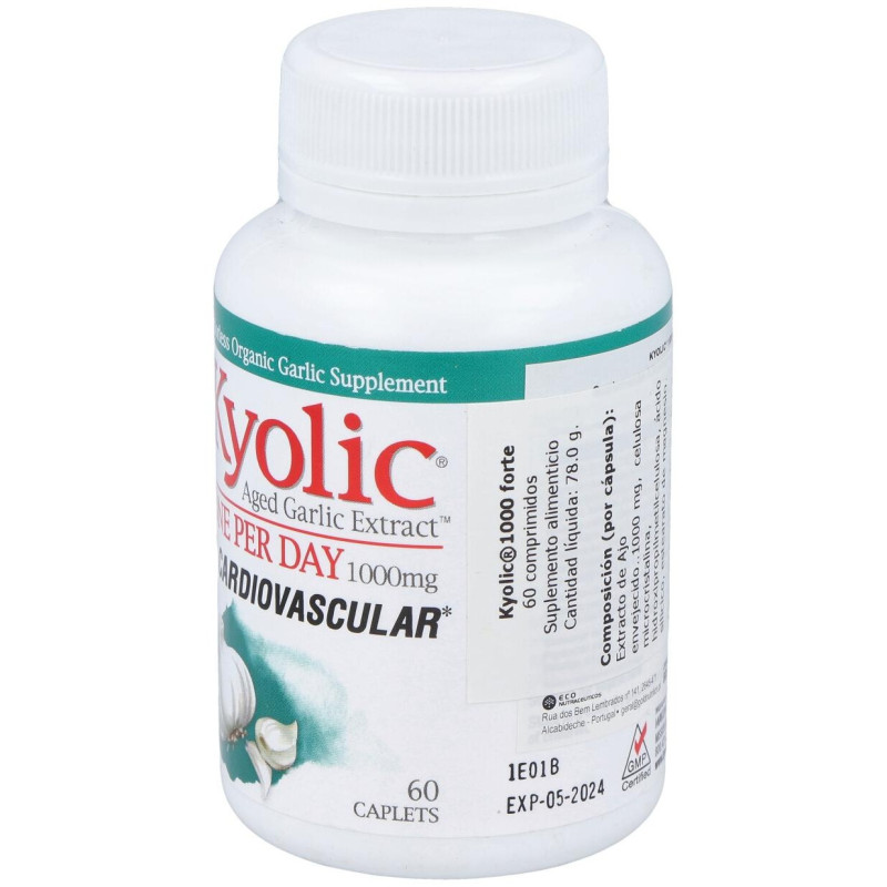 Kyolic Forte 1000Mg. 60Comp.