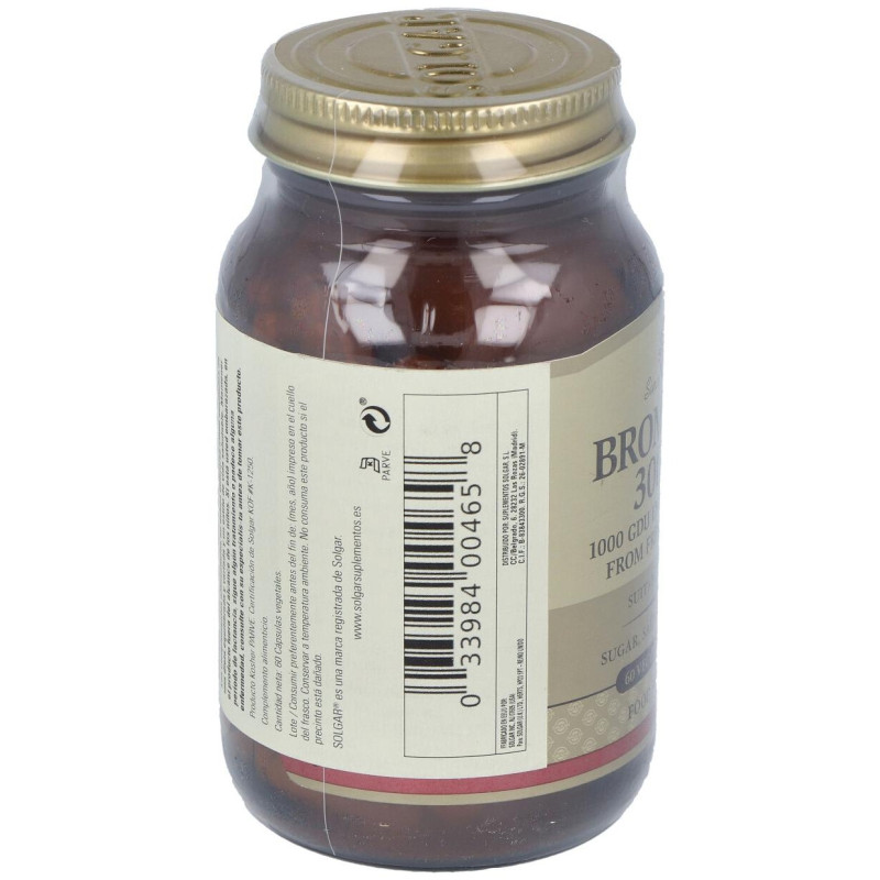 Bromelina 300mg 60vcaps - Solgar