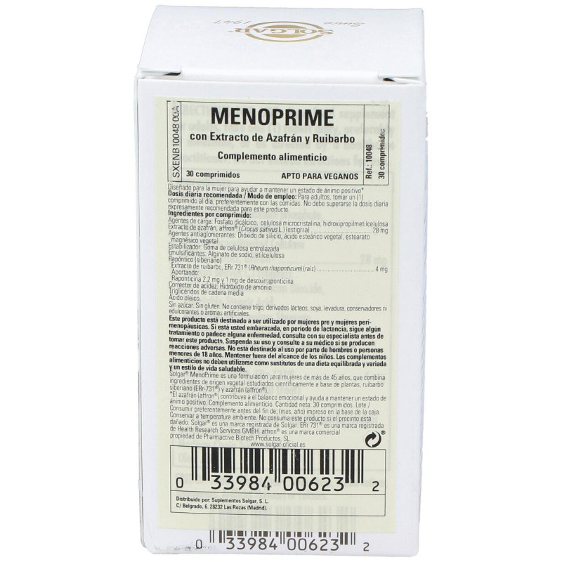 Menoprime 30comp - Solgar