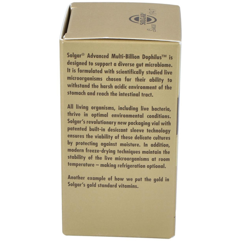 Solgar Advanced Multi-Billion Dophilus 60Vcaps