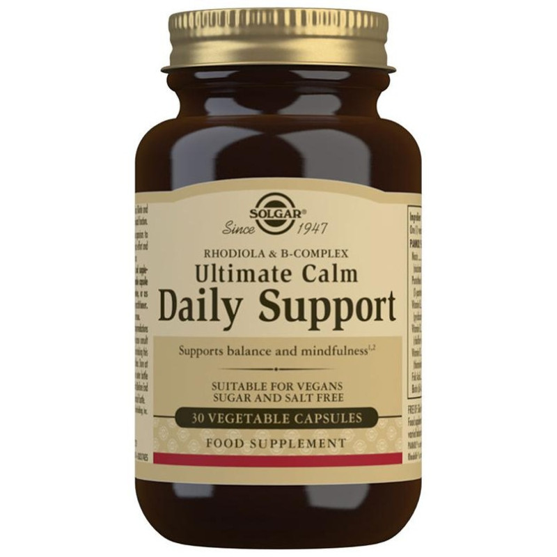 Ultimate Calm Daily Support Suplemento Alimenticio 30 Caps
